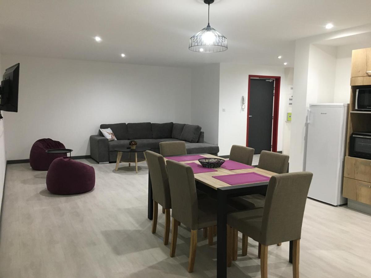 Appart Le Cerf 4 Etoiles 74M2 Cornimont Luaran gambar